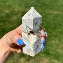 Agate (Mexican Crazy Lace) Tower Specimen