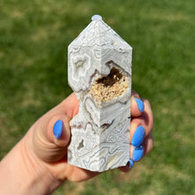 Agate (Mexican Crazy Lace) Tower Specimen