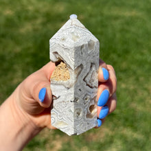 Agate (Mexican Crazy Lace) Tower Specimen