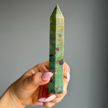 Ruby in Fuchsite Tower Specimen (1)