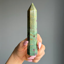 Ruby in Fuchsite Tower Specimen (1)