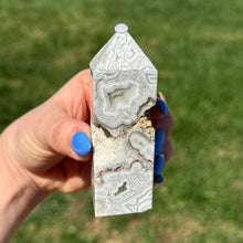 Agate (Mexican Crazy Lace) Tower Specimen