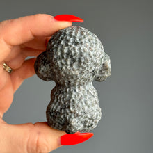 Yooperlite Dog Crystal Dog Carving