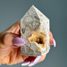 Agate (Mexican Crazy Lace) Tower Specimen (C41)