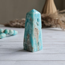 Blue Aragonite Mini Tower Specimen (BA28)