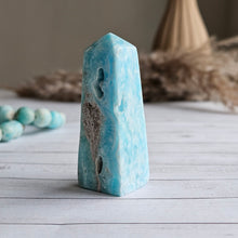 Blue Aragonite Mini Tower Specimen (BA28)