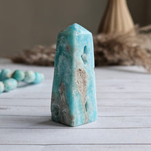 Blue Aragonite Mini Tower Specimen (BA28)