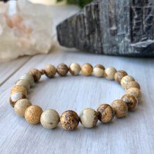 Picture Jasper Stretch Bracelet