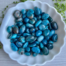 Apatite tumbled pocket stone specimen