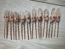 Quartz Crystal Hair Pin Accessory