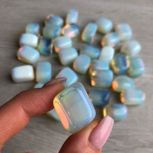 Opalite tumbled pocket stone crystal specimen