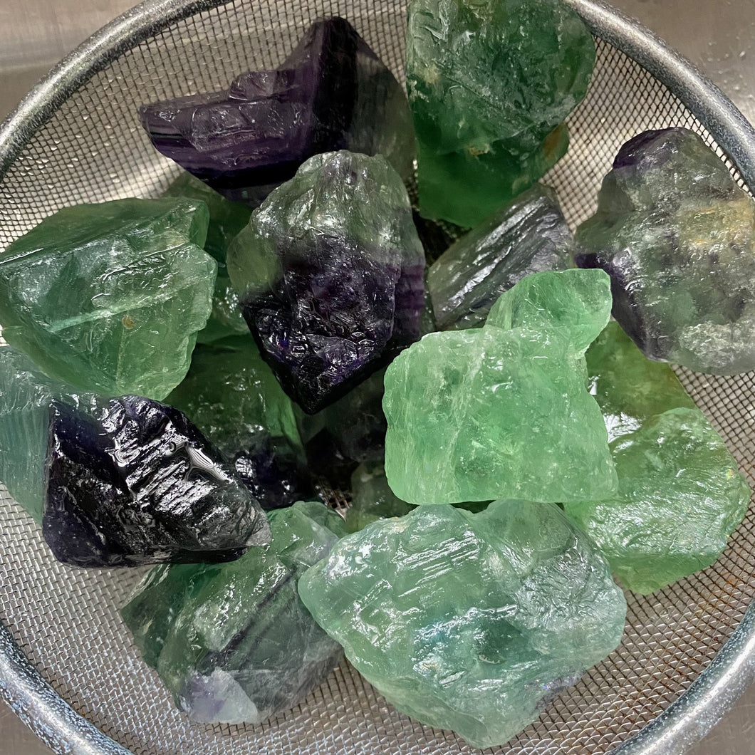 Rainbow Fluorite Crystal Specimen (med)