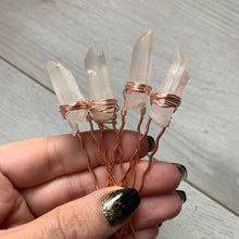 Quartz Crystal Hair Pin Accessory