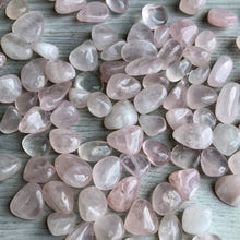 Rose Quartz (sm) pocket stone (tumbles) crystal specimen