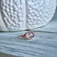 Angel Aura Quartz Wire Wrapped Ring