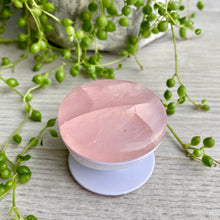 Rose Quartz Crystal Phone Pop socket