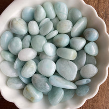 Aquamarine Tumbled Pocket Stones (Sm)