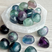 Rainbow Fluorite (med) Tumbled Pocket Stone Crystal Specimen