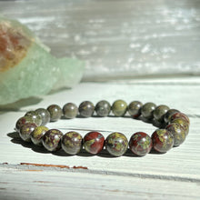 A-Z Mystery 8mm Beaded stretch stone bracelet