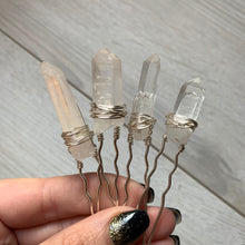 Quartz Crystal Hair Pin Accessory