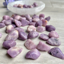 Lepidolite tumbled pocket stone crystal (xs)