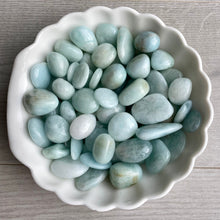 Aquamarine Tumbled Pocket Stones (Sm)