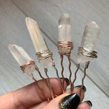 Quartz Crystal Hair Pin Accessory