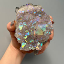 Angel Aura Amethyst Cluster Crystal Specimen (88)