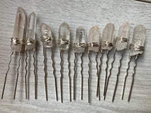 Quartz Crystal Hair Pin Accessory
