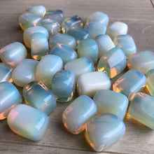 Opalite tumbled pocket stone crystal specimen