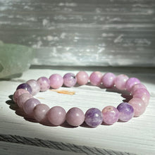 A-Z Mystery 8mm Beaded stretch stone bracelet