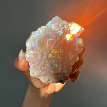 Angel Aura Amethyst Cluster Crystal Specimen (88)