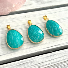 Amazonite Pendant necklace
