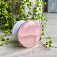Rose Quartz Crystal Phone Pop socket