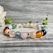 Fertility & Pregnancy Support Intention Bracelet with Silver Hematite Spacers