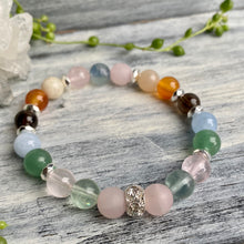 Fertility & Pregnancy Support Intention Bracelet with Silver Hematite Spacers
