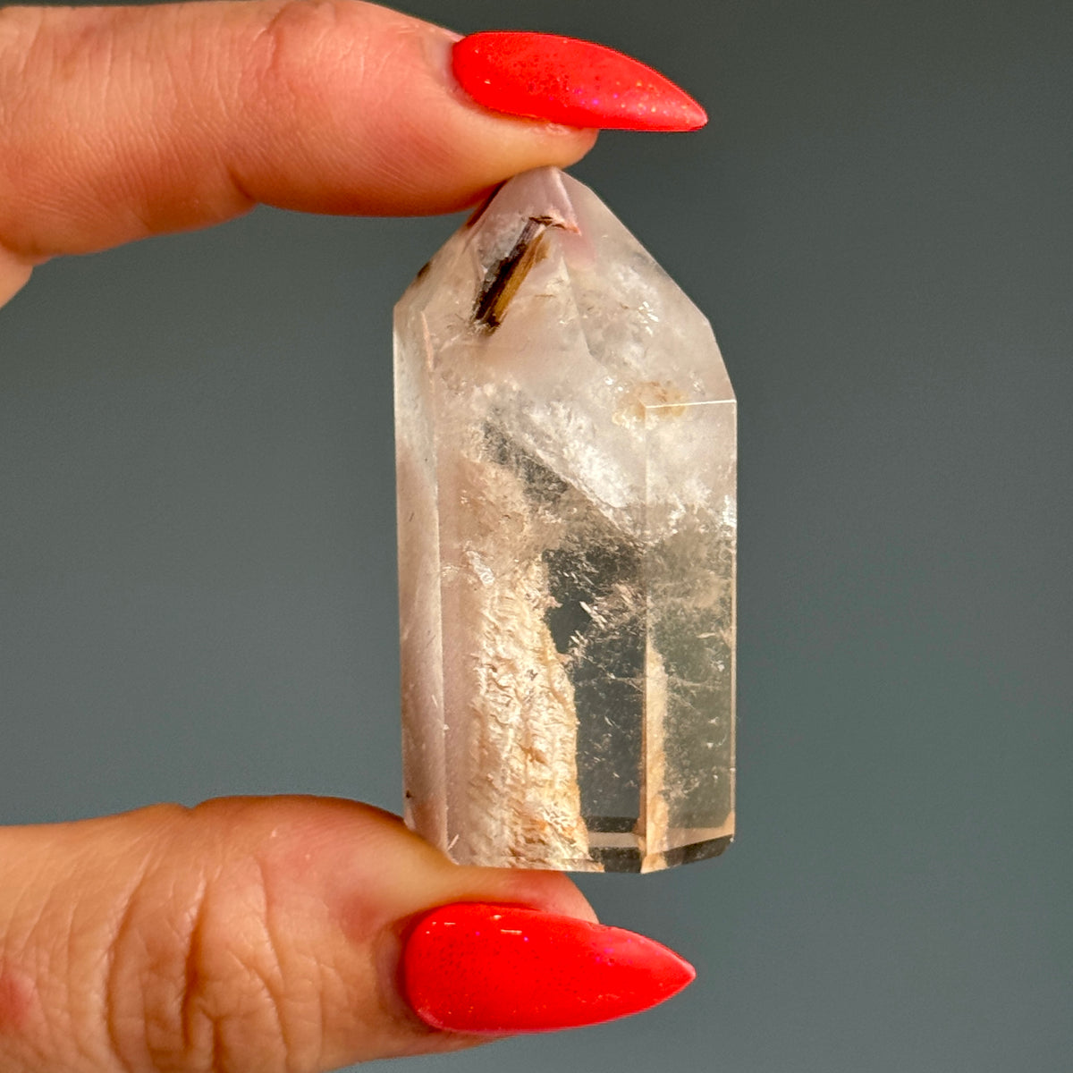 Pink Lithium Quartz (Rare) Crystal Tower Specimen PLQ#4 – Wholehearted Crystal Creations