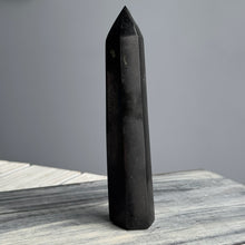 Black Tourmaline Tower Specimen