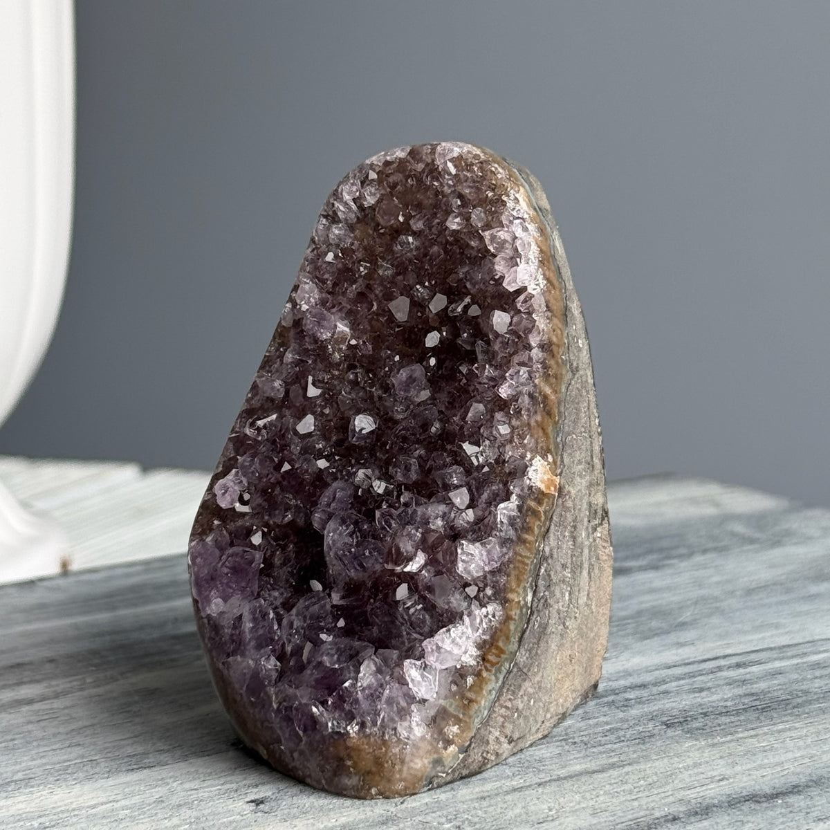 Amethyst Geode Mini Cathedral Cluster Crystal Specimen – Wholehearted Crystal Creations