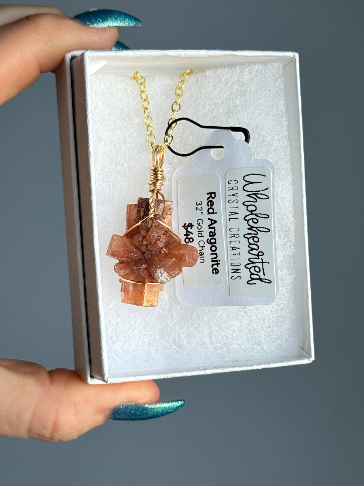 Pre-Made Wire Wrapped Crystal Necklaces – Wholehearted Crystal Creations