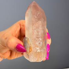 Pink Lithium Quartz (Rare) Crystal Tower Specimen PLQ#40