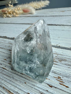 Blue Tara Quartz Crystal Specimen – Wholehearted Crystal Creations