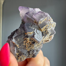 Purple Fluorite Cluster Crystal Specimen