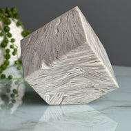 Crazy White Lace Agate Cube Crystal Specimen – Wholehearted Crystal Creations