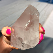 Pink Lithium Quartz (Rare) Crystal Tower Specimen PLQ#39
