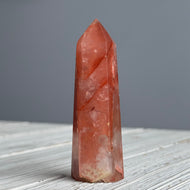 Hematoid Quartz Tower Crystal Specimen – Wholehearted Crystal Creations