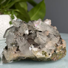 Epidote + Chlorite in Quartz Specimen #1