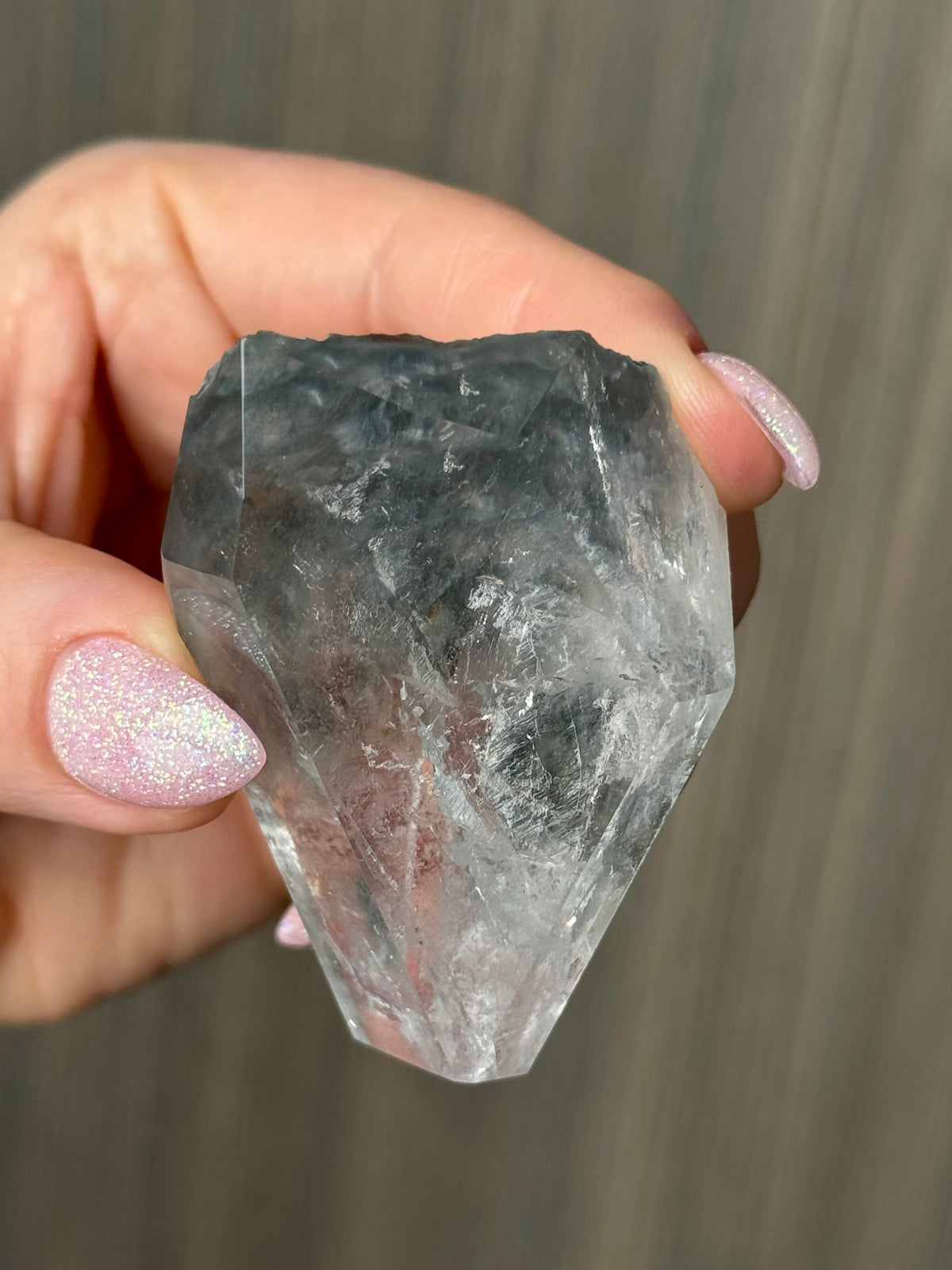 Blue Tara Quartz Crystal Specimen – Wholehearted Crystal Creations