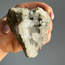 Epidote + Chlorite in Quartz Specimen #7