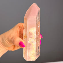Pink Lithium Quartz (Rare) Crystal Tower Specimen PLQ#34